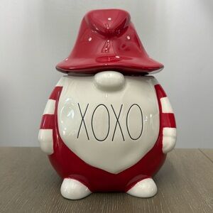 Rae Dunn XOXO Gnome Canister